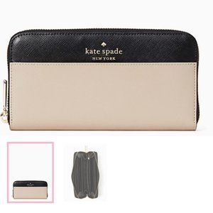 Kate Space Staci Colorblock Large Continental Wallet